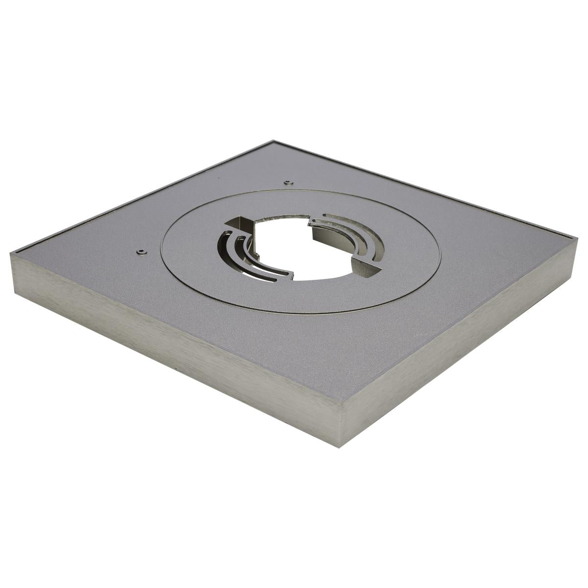Satco 25-1727 BLINK Pro Square Collar 9 Inch Brushed Nickel Finish