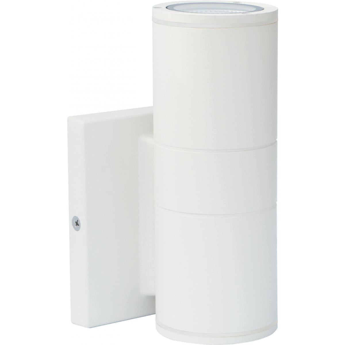 Satco 62-1137 1 Light LED Small Up or Down Sconce Fixture White Finish 10W 120/277V