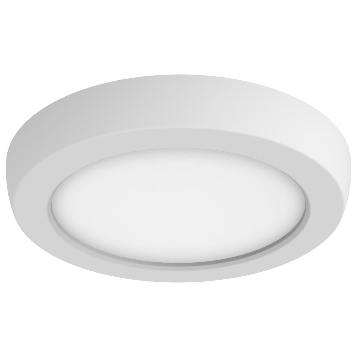 Satco 62-1700 Blink Pro - 9W 5in LED Fixture CCT Selectable Round Shape White Finish 120V