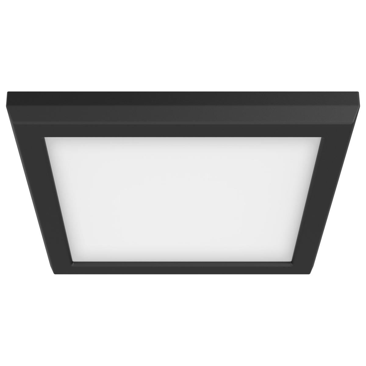 Satco 62-1789 Blink Pro Plus 19.5 Watt 12 in. Surface Mount LED CCT Selectable 90 CRI Black Finish 120/277 Volt Square Shape