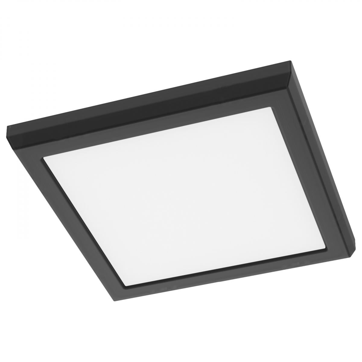 Satco 62-1925 Blink Performer - 11 Watt LED 9 Inch Square Fixture Black Finish 5 CCT Selectable