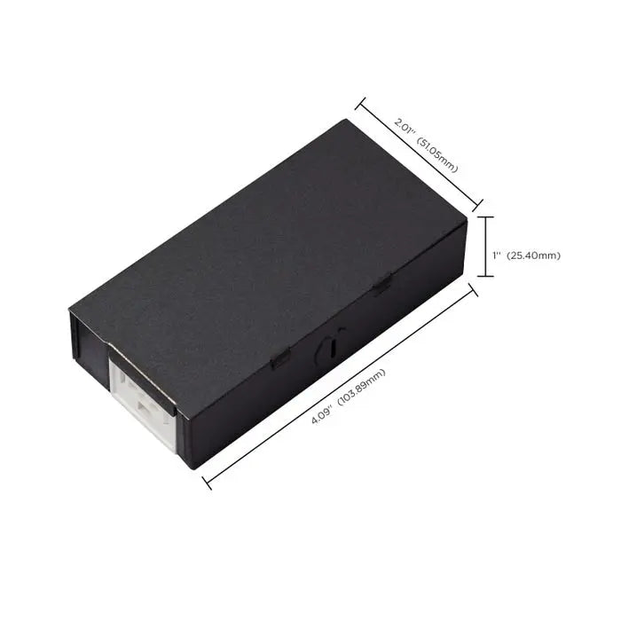 Satco 63-532 Under Cabinet Junction Box METAL DK Bronze
