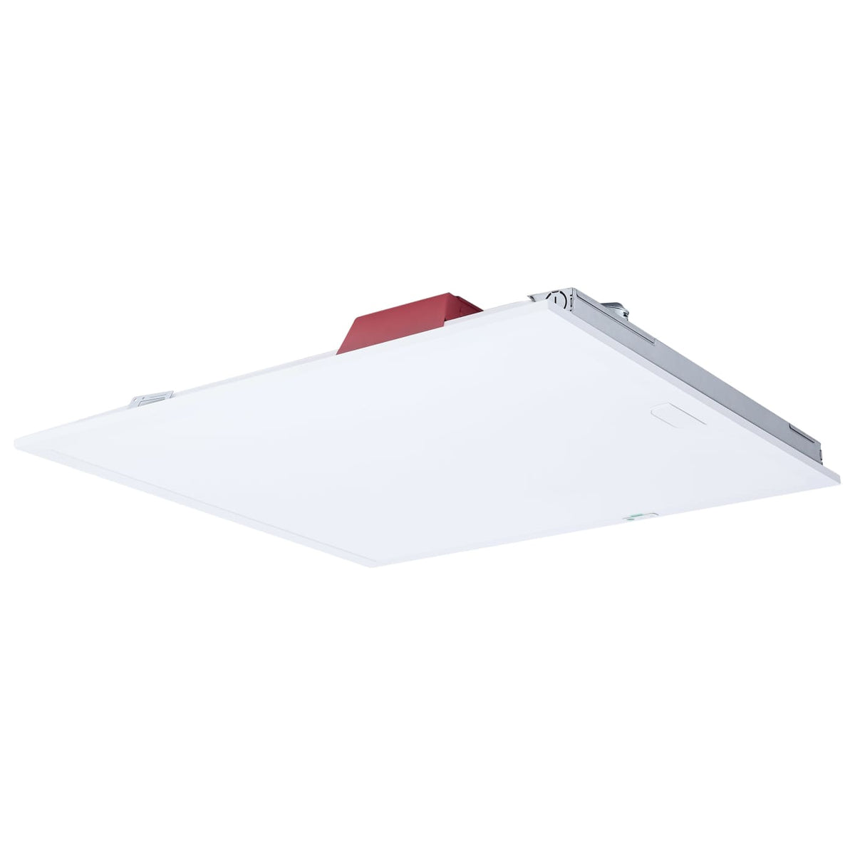 Satco 65-1675 20/30/40 Wattage Selectable LED 2ft x 2ft Backlit Panel 35K/4K/5K CCT Selectable Emergency Battery 120-347 Range Voltage White Finish