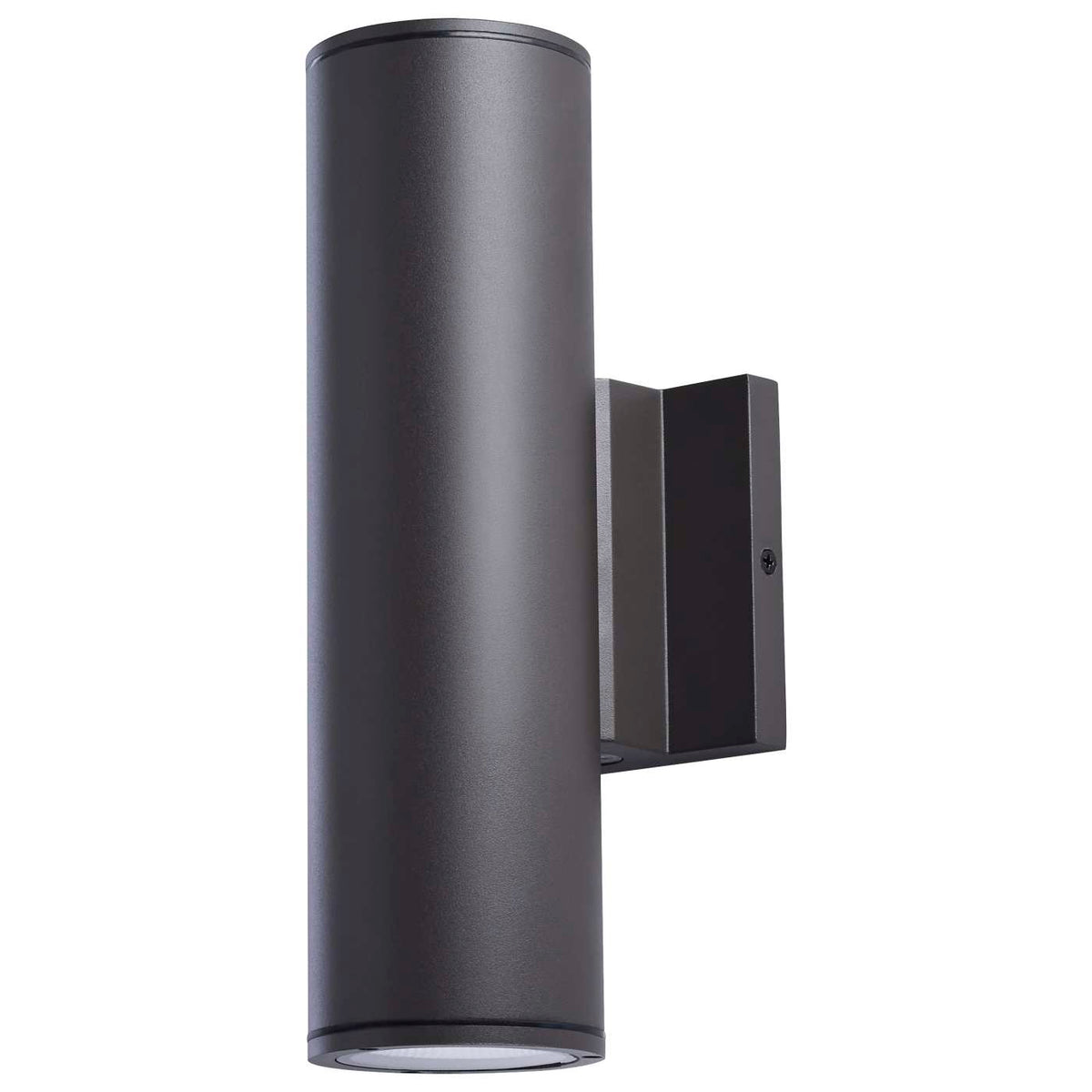 Satco 65-1764 20 Watt 3K/4K/5K CCT Selectable 2 Light Medium Wall Sconce Up and Down Installation Dark Bronze Finish 120-277 Volt