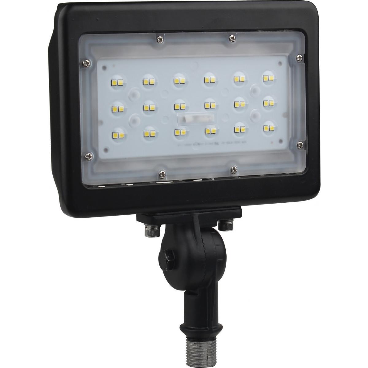 Satco 65-534R1 LED Medium Flood Light 30W 3000K Bronze Finish 100V-277V Dimmable