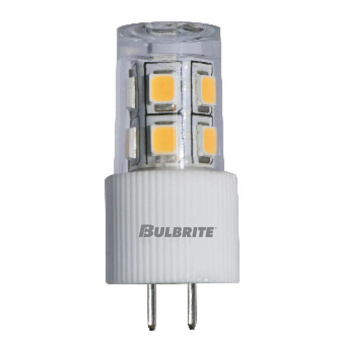 Bulbrite 770571 LED2G4/30K/12 2W LED G4 CLEAR 3000K 12V