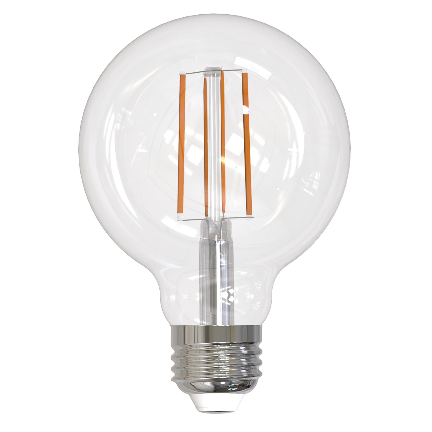 Bulbrite 776747 LED13G25/27K/FIL/3/JA8 13W LED G25 2700K FILAMENT CLEAR E26 FULLY COMPATIBLE DIMMING