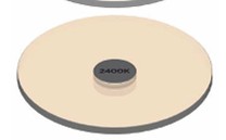 Soraa AC-CC-0002-00-S1 SORAA SNAP 2 inch diameter Color Filter 1/2 CTO 3000K to 2400K