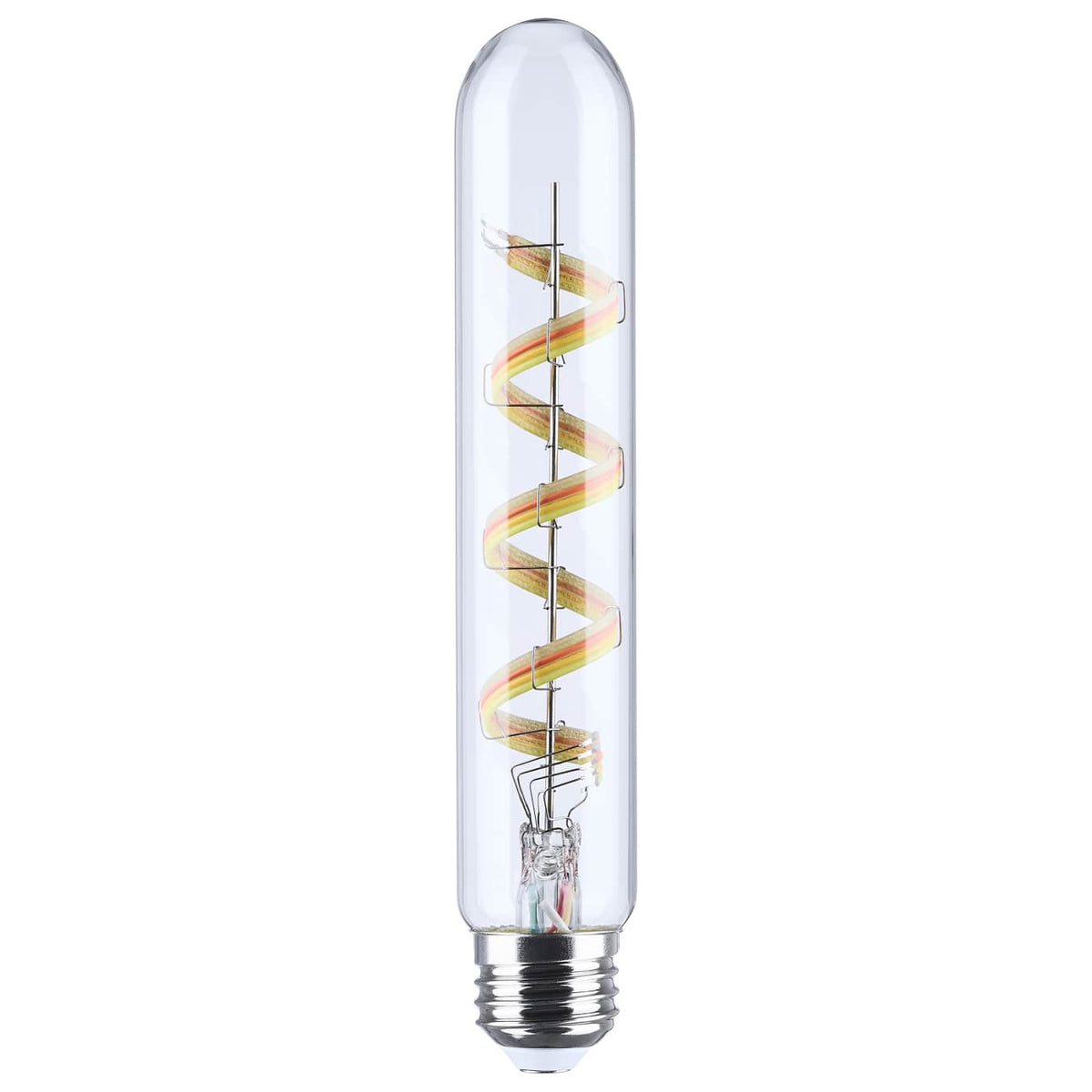 Satco S11246 Starfish 5.5 Watt LED T9 2700K-5000K RGBTW Clear Medium Base 120V