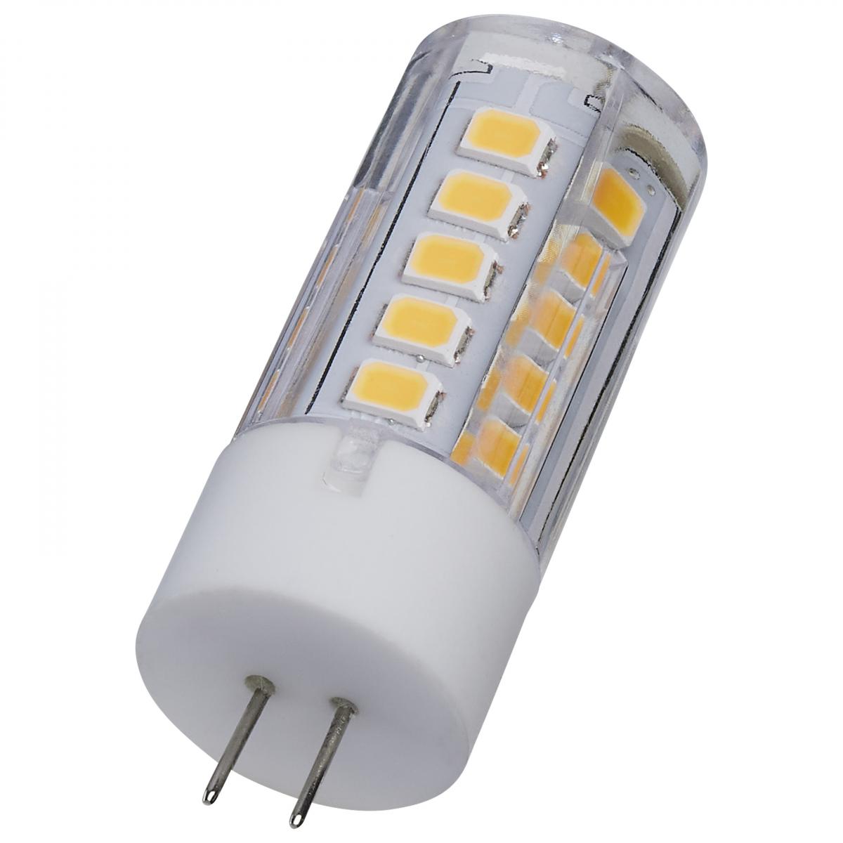 Satco S12121 3 Watt Mini LED G4 Base 5000K Clear Finish 12 Volt
