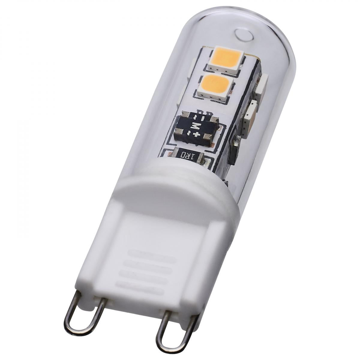 Satco S12329 2 Watt T4 LED Clear Finish G9 Base 5000K 120 Volt