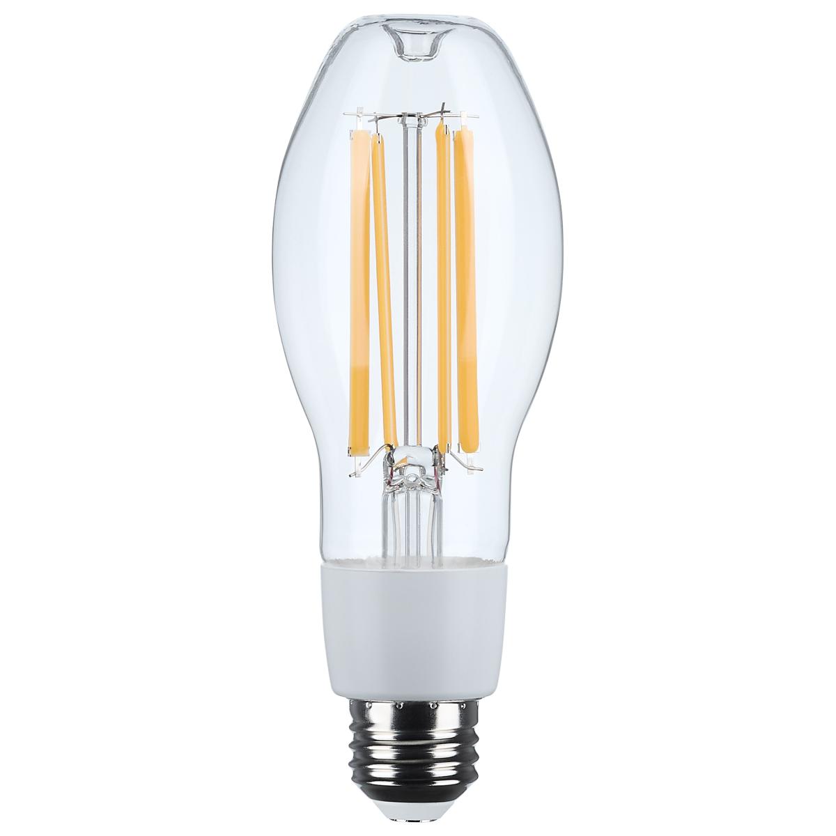 Satco S13181 13.5 Watt LED HID Replacement ED17 4000K Medium Base Clear 120-277 Range Voltage