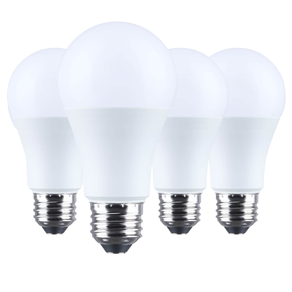 Satco S14369 13.5 Watt LED A19 2700K CCT Medium Base Plastic 120 Volt 4-Pack