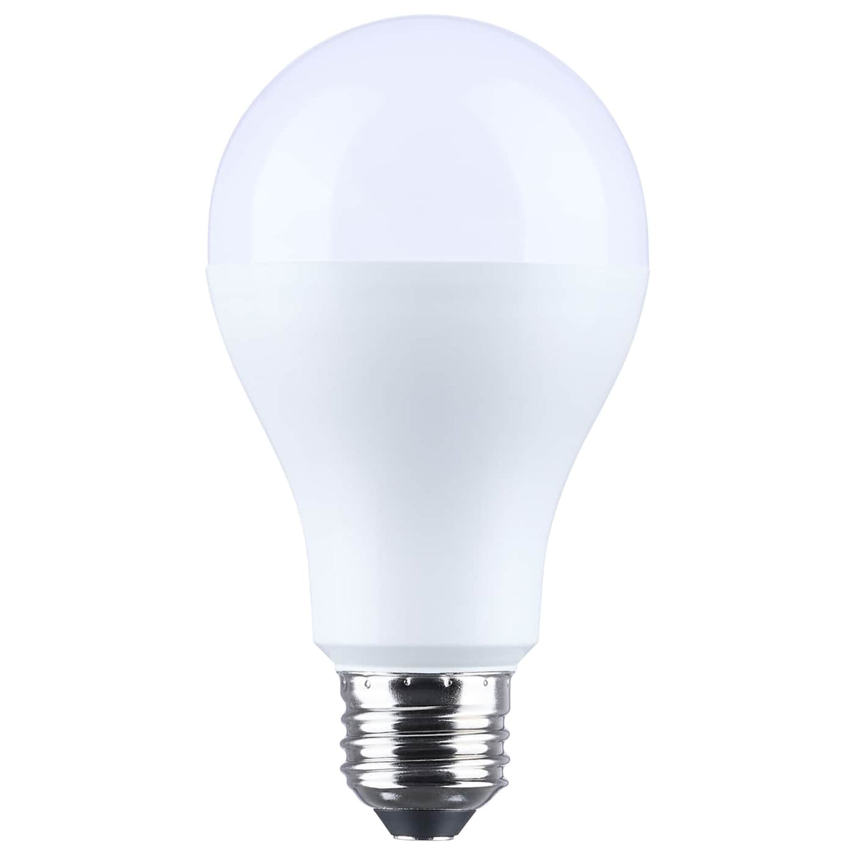 Satco S14397 20/14/6.5 Watt LED A21 Three-Way Lamp 2700K CCT Lumens Selectable Medium Double Contact Base Plastic 120 Volt 1-Pack