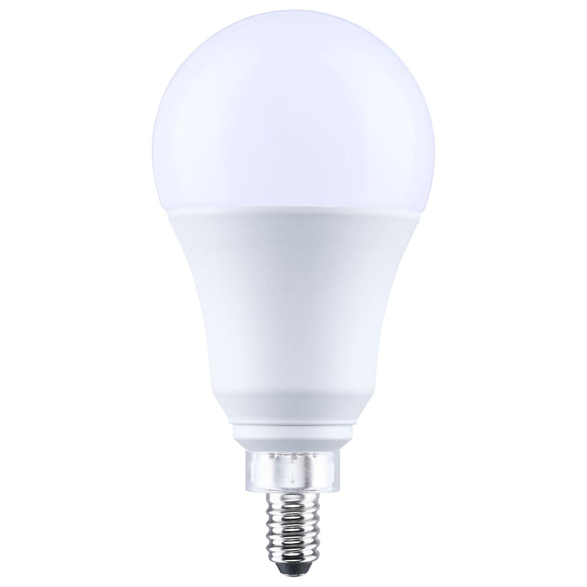 Satco S15146 9.5 Watt A19 LED 2700K CCT 80 CRI Candelabra Base Plastic Dimmable 120 Volt