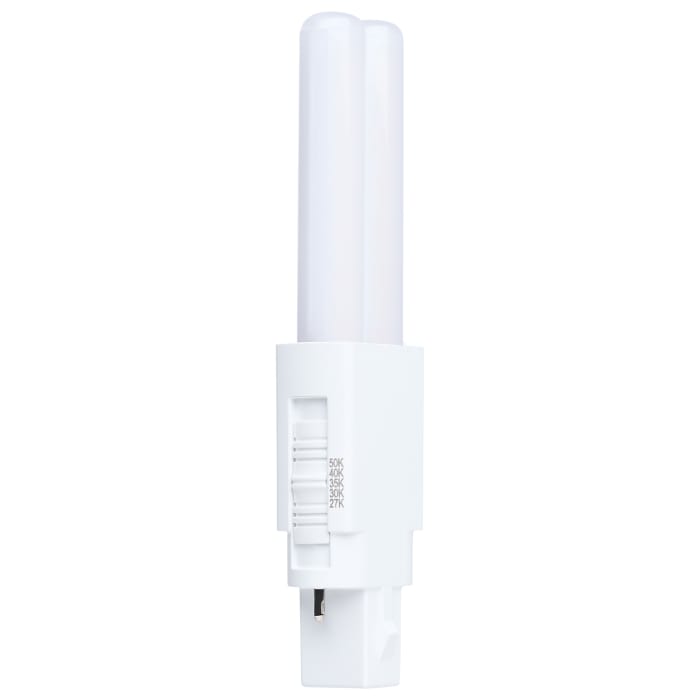 Satco S29880 3 Watt PLS LED 27K/3K/35K/4K/5K CCT G23 Base Omni Type A/B 120-277 Volt