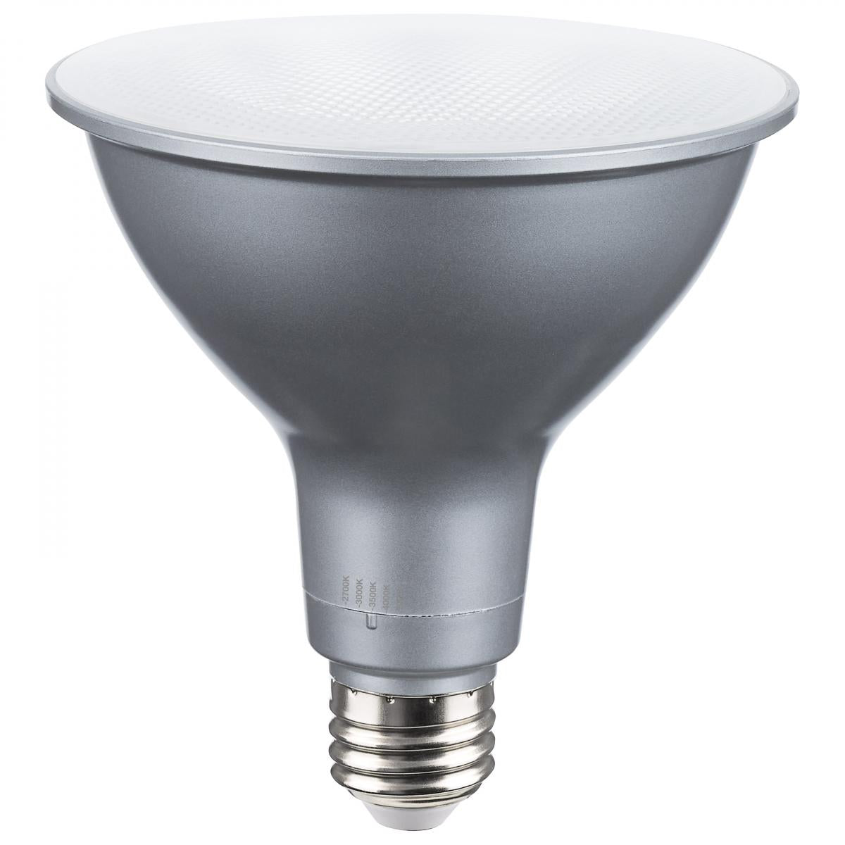 Satco S39760 19PAR38/5CCT/HL/120-277/ND 19 Watt PAR38 High Lumen LED 27K/30K/35K/40K/50K CCT Selectable Medium Base 120-277 Volt