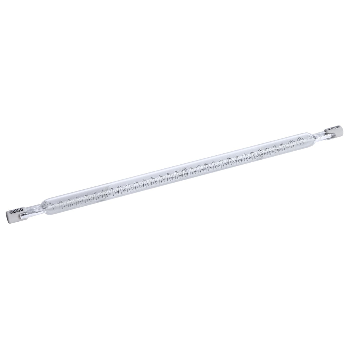 Satco S4550 Quartz 375 Watt Halogen Infrared 120 Volt RSC T3 Heat Lamp