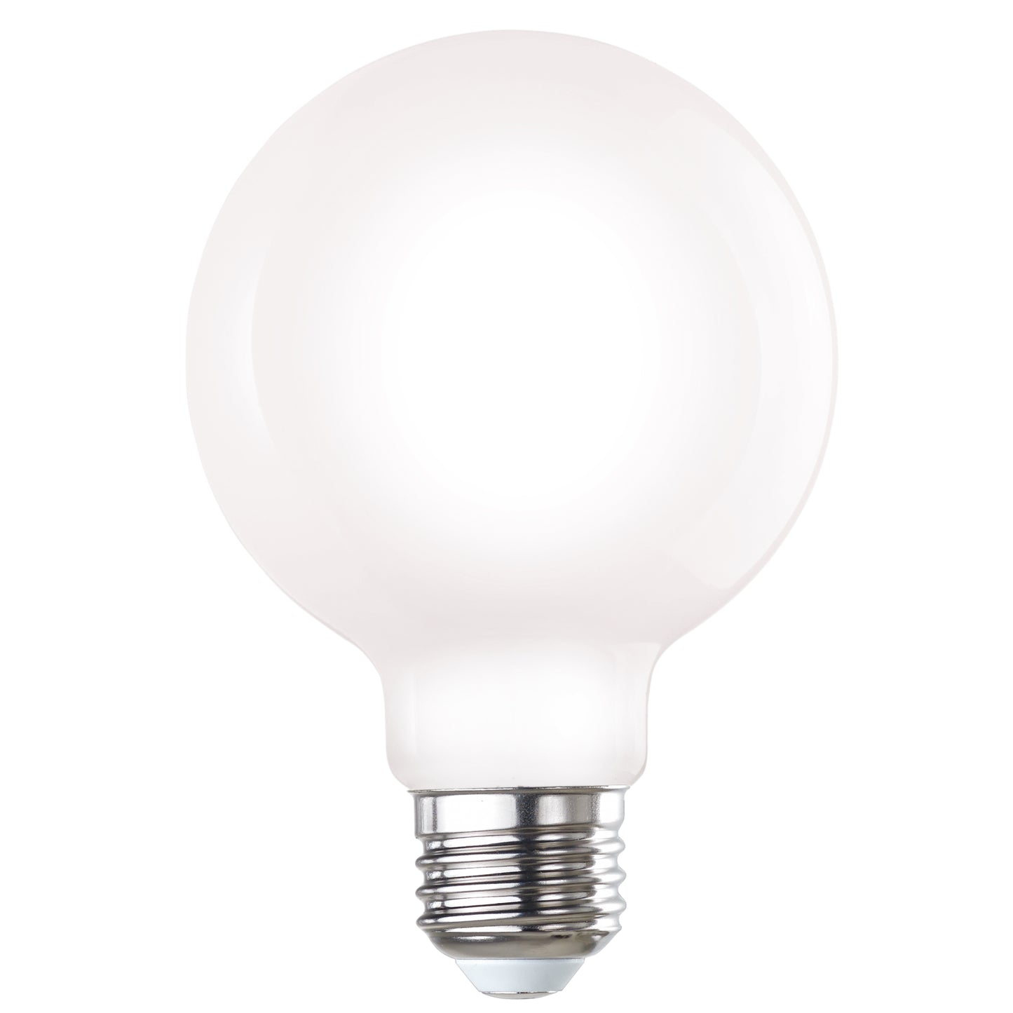 Bulbrite 776697 LED7G25/30K/FIL/M/D/B 7W LED G25 3000K FILAMENT MILKY E26 DIM
