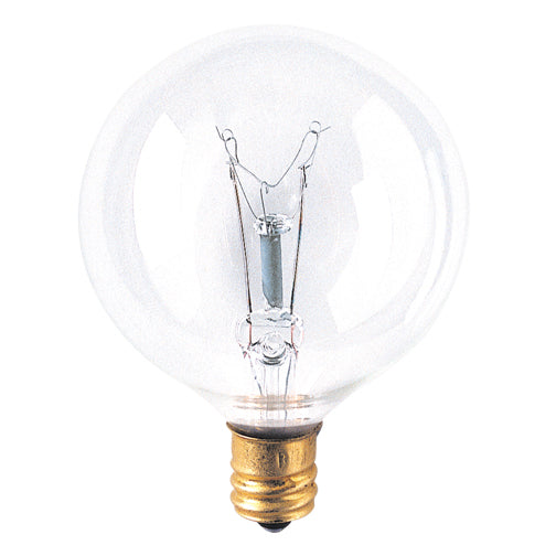 Replacement for Bulbrite 391140 40G16CL2 40W G16 GLOBE CLEAR Incandescent E12 120V - NOW LED 776743