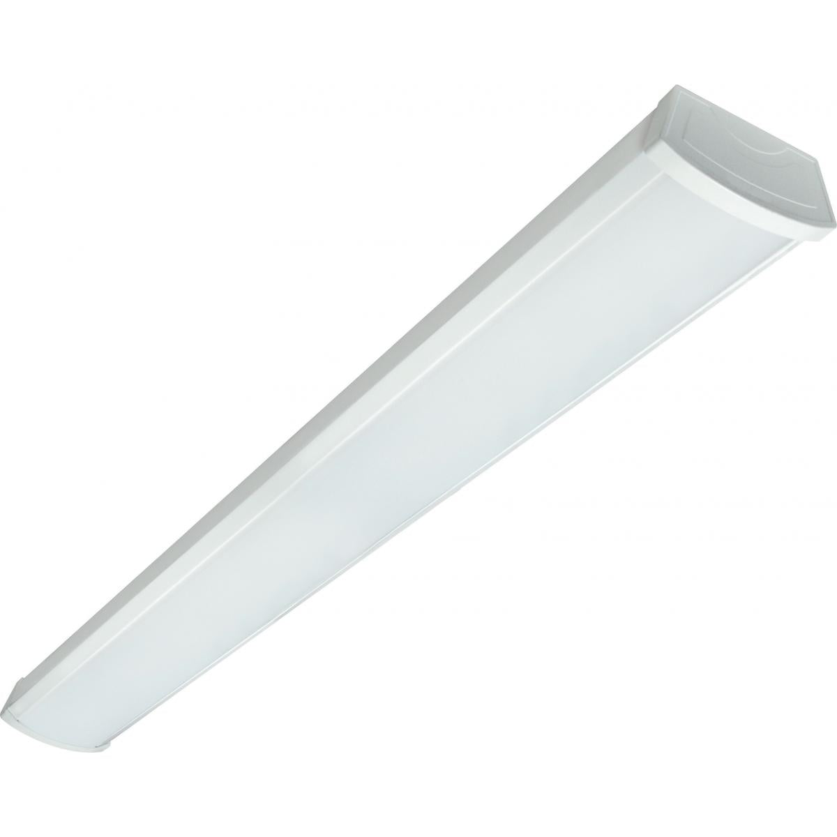 Satco 65-1082 LED 4 ft. Ceiling Wrap 40W 4000K White Finish 100-277V