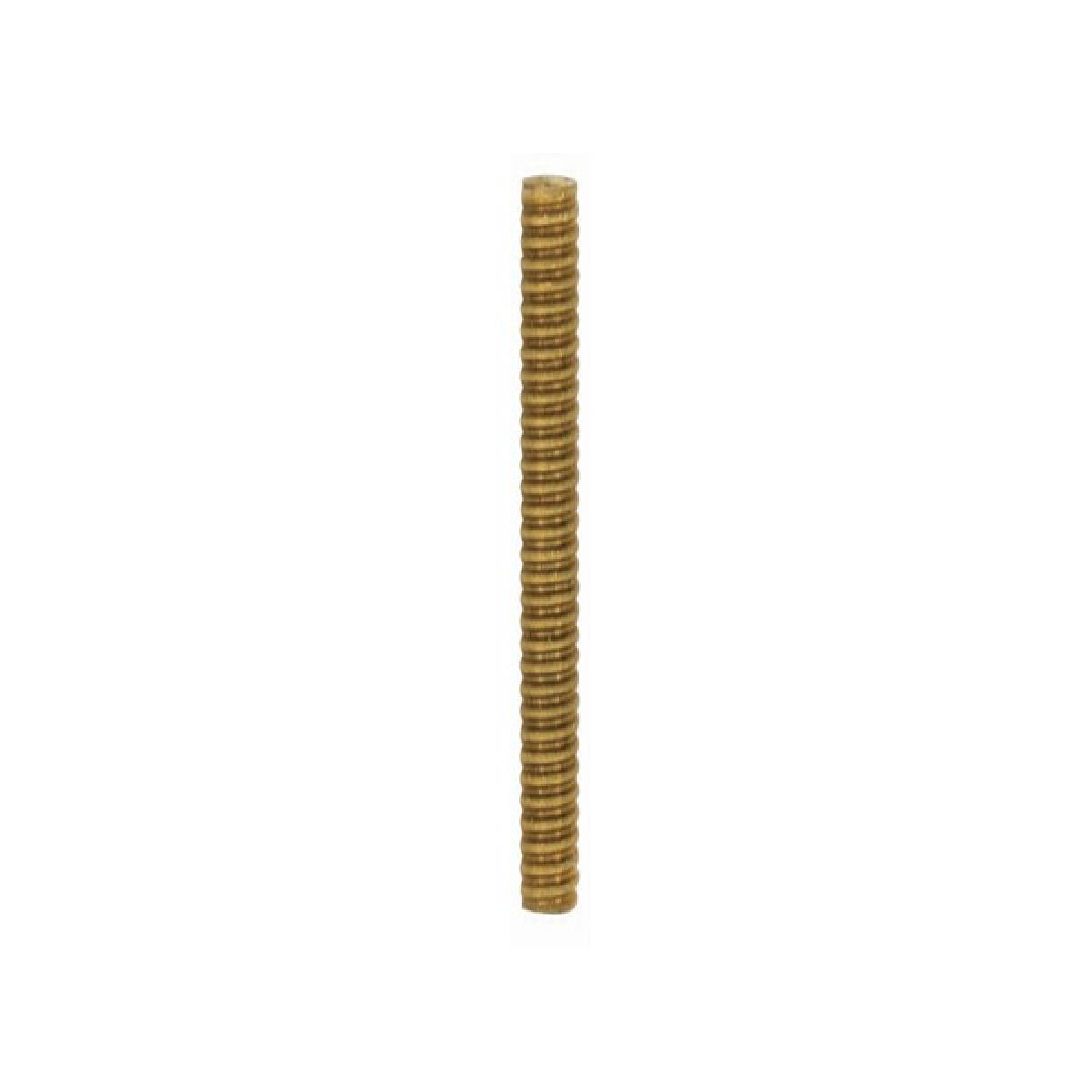 Satco 90-1195 1/8 IP Solid Brass Unfinished 4" Length 3/8" Wide