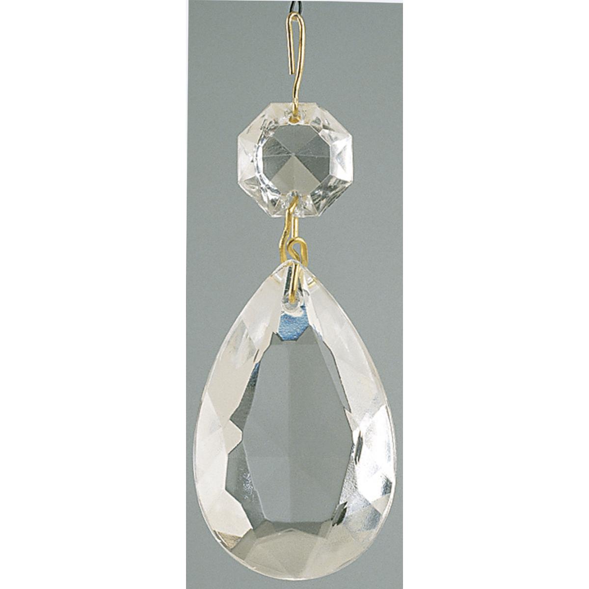 Satco 90-300 1-1/2" Clear Pendalog