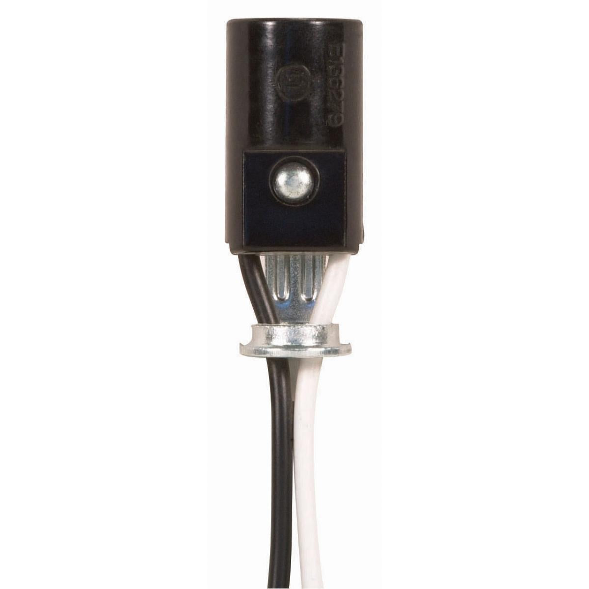 Satco 90-738 Phenolic Candelabra Sockets with Leads