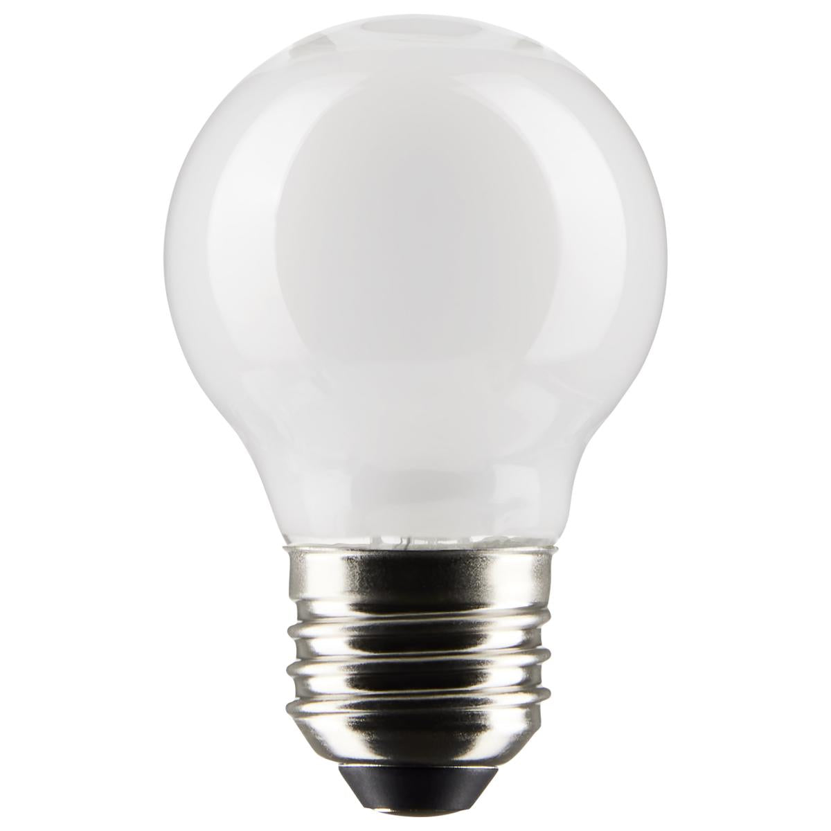 Satco S21223 5.5 Watt G16.5 LED; White; Medium base; 90 CRI; 2700K; 120 Volt