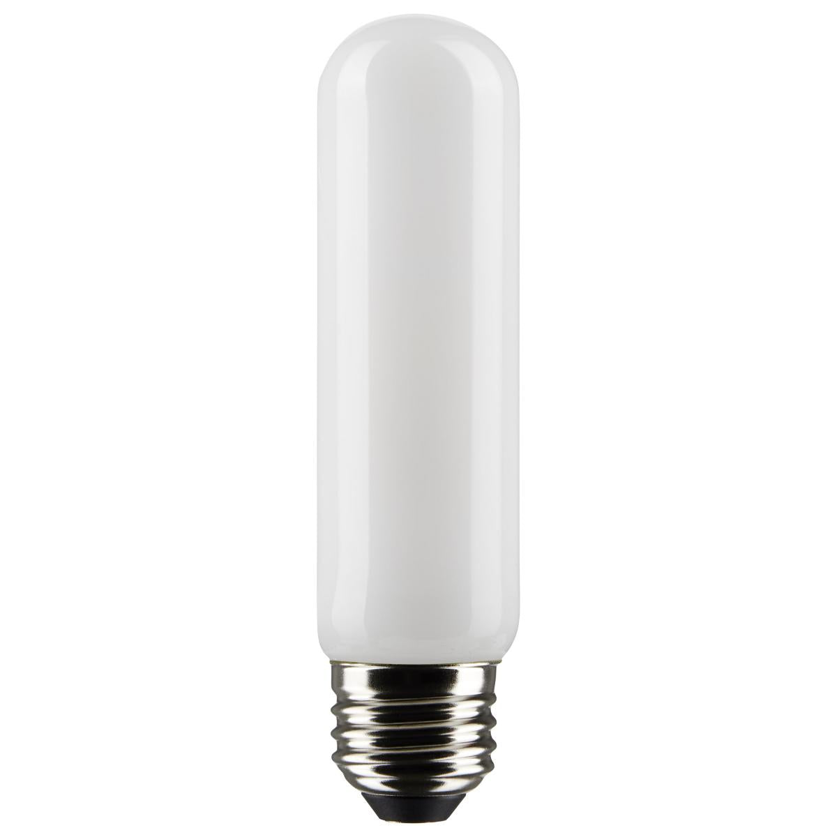 Satco S21353 8 Watt T10 LED; Frost; Medium base; 90 CRI; 3000K; 120 Volt