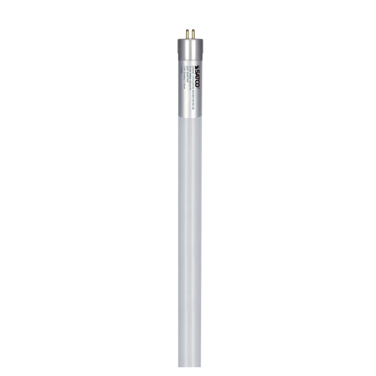Satco S28692 13 Watt T5 LED Miniature bi-pin base 5000K 120-277V Type B Ballast Bypass Single or Double Ended Wiring