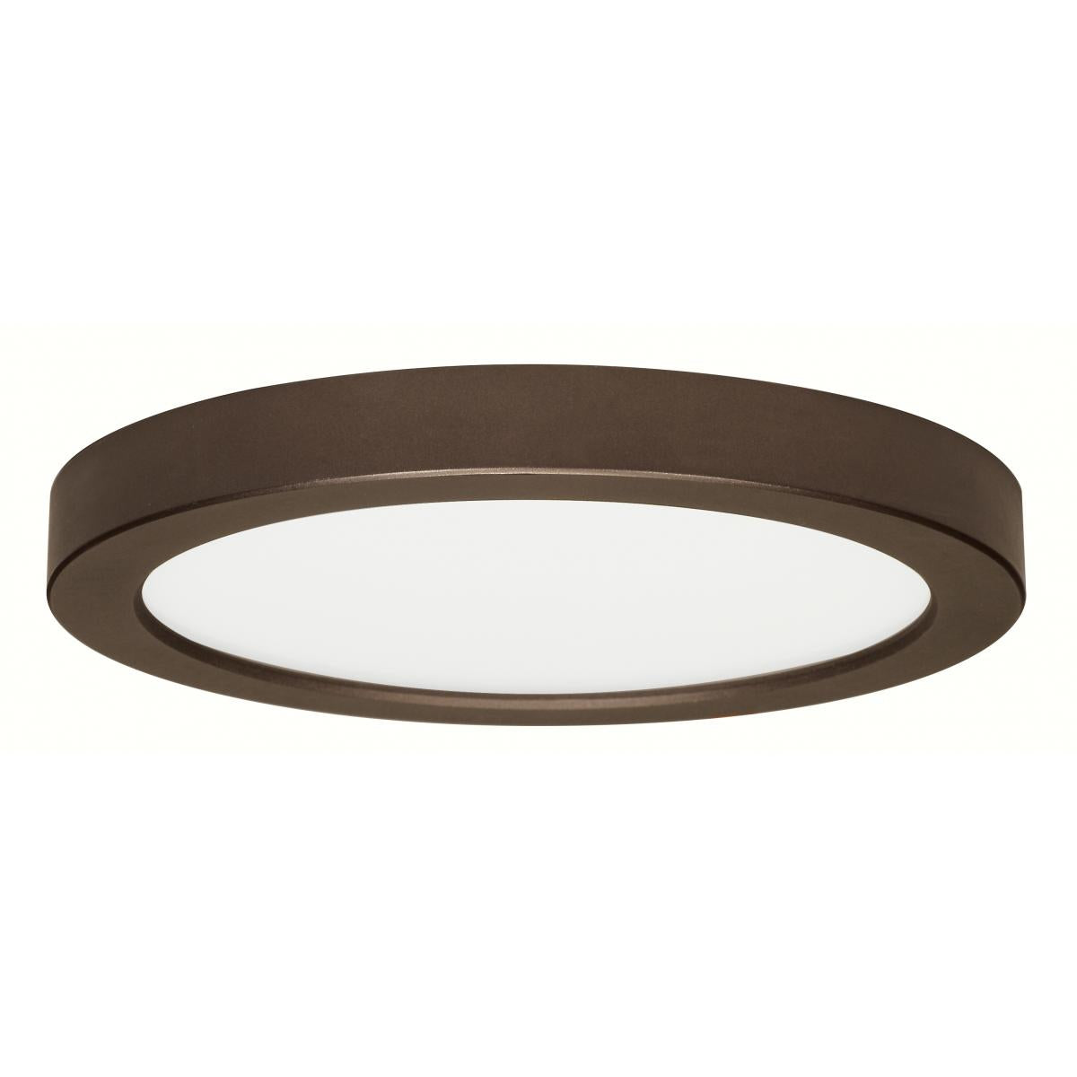 Replacement for Satco S29338 18.5 watt 9" Flush Mount LED Fixture 2700K Round Shape Bronze Finish 120 volts - 62/1722