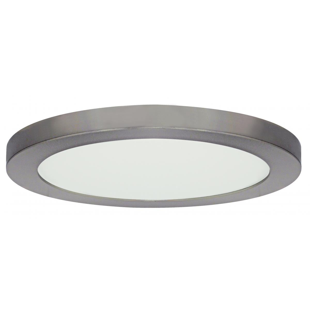 Replacement for Satco S29651 25 watt 13" Flush Mount LED Fixture 3000K Round Shape Brushed Nickel Finish 120 volts - NOW 62-1796