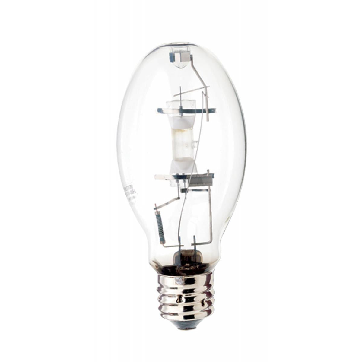 Satco S4251 MP200W/V/UVS/PS 200 Watt Metal Halide HID Mogul extended base ED28 Clear 65 CRI 4000K