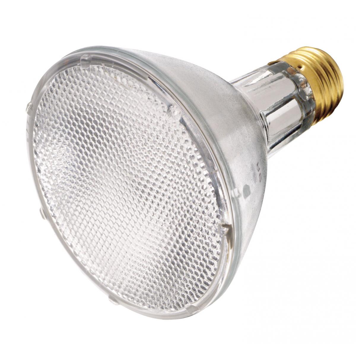 Satco S4877 CDM35PAR30L/M/FL/3K 39 Watt Metal Halide HID Medium base PAR30 Clear 81 CRI 3000K