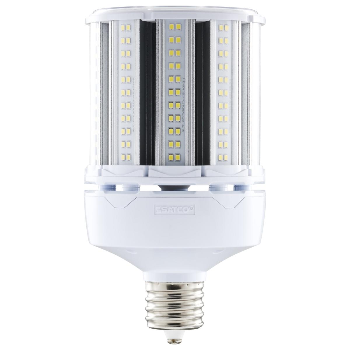 Satco S49395 80W/LED/HP/850/100-277V/EX39 80 Watt LED HID Replacement; 5000K; Extended Mogul base; Type B Ballast Bypass; Economy Hi-Pro