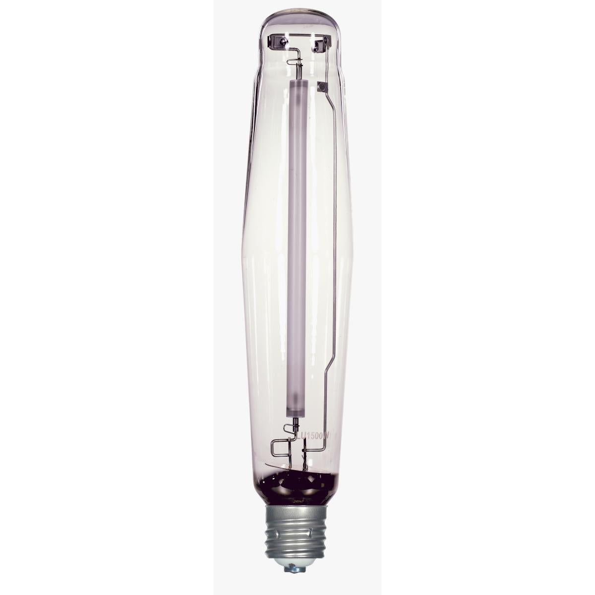 Satco S5906 LU1500/ET25/HO 1500 Watt High Pressure Sodium HID Mogul base ET25 Clear 20 CRI 2000K