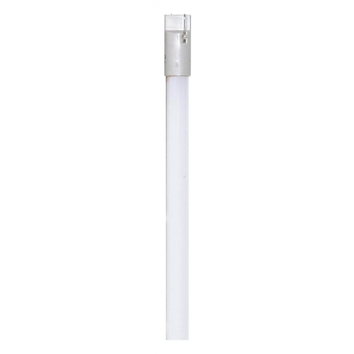 Satco S6491 FM8/841 8 Watt T2 Subminiature Fluorescent 4100K Cool White 80 CRI Axial base