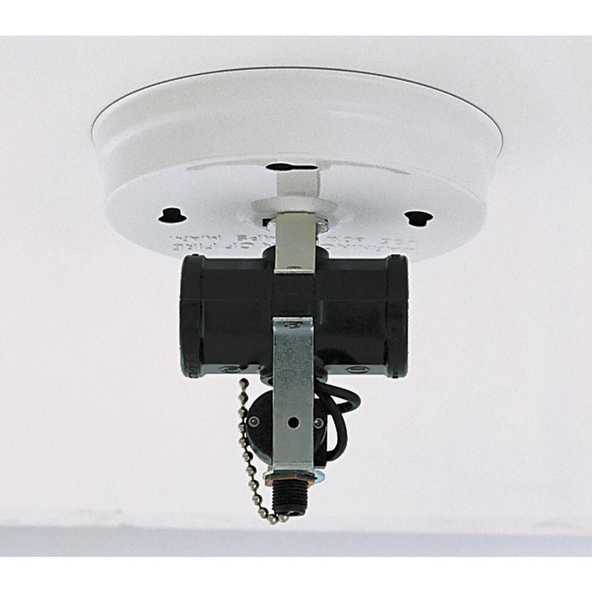 Satco S70-235 Twin Cluster Ceiling Holder With Pull Chain