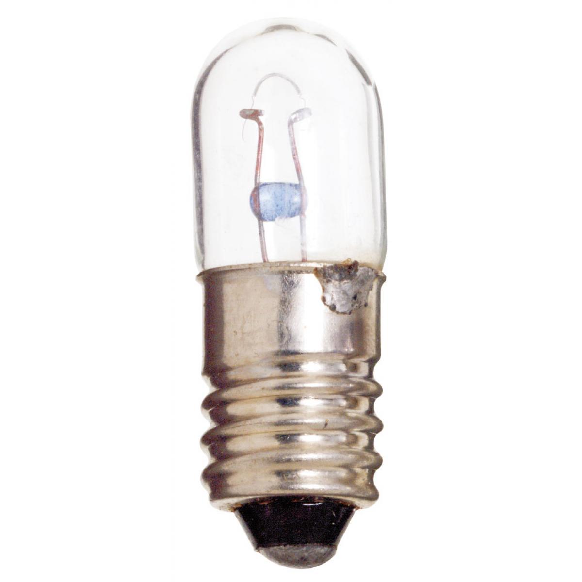 Satco S7961 1487 2.8 Watt miniature T3 1/4 3000 Average rated hours Miniature Screw base 14 Volt