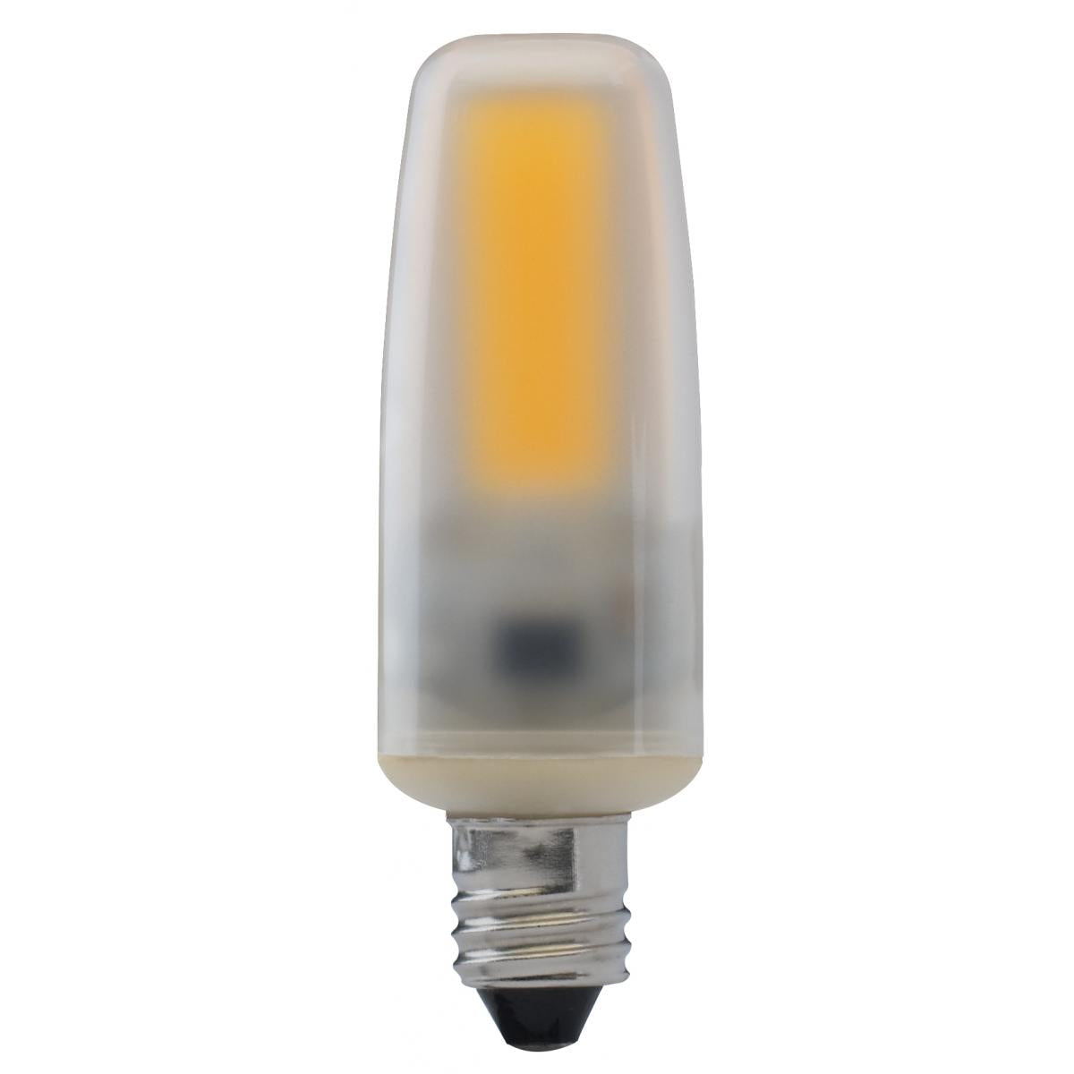Replacement for Satco S8686 4 Watt LED 3000K Frost Mini Candelabra base 120 Volt