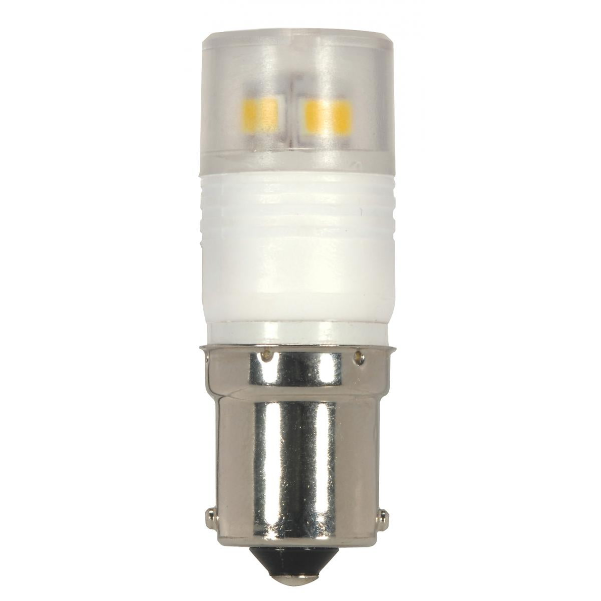 Replacement for Satco S9222 2.3 Watt T3 LED 3000K Bayonet Single Contact Base 360 degree Beam Angle 12 Volt - NOW S12358
