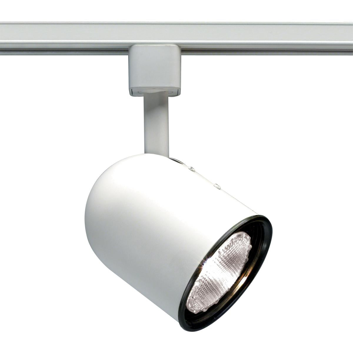 Satco TH216 1 Light - PAR20 - Track Head - Short Bullet Cylinder - White Finish