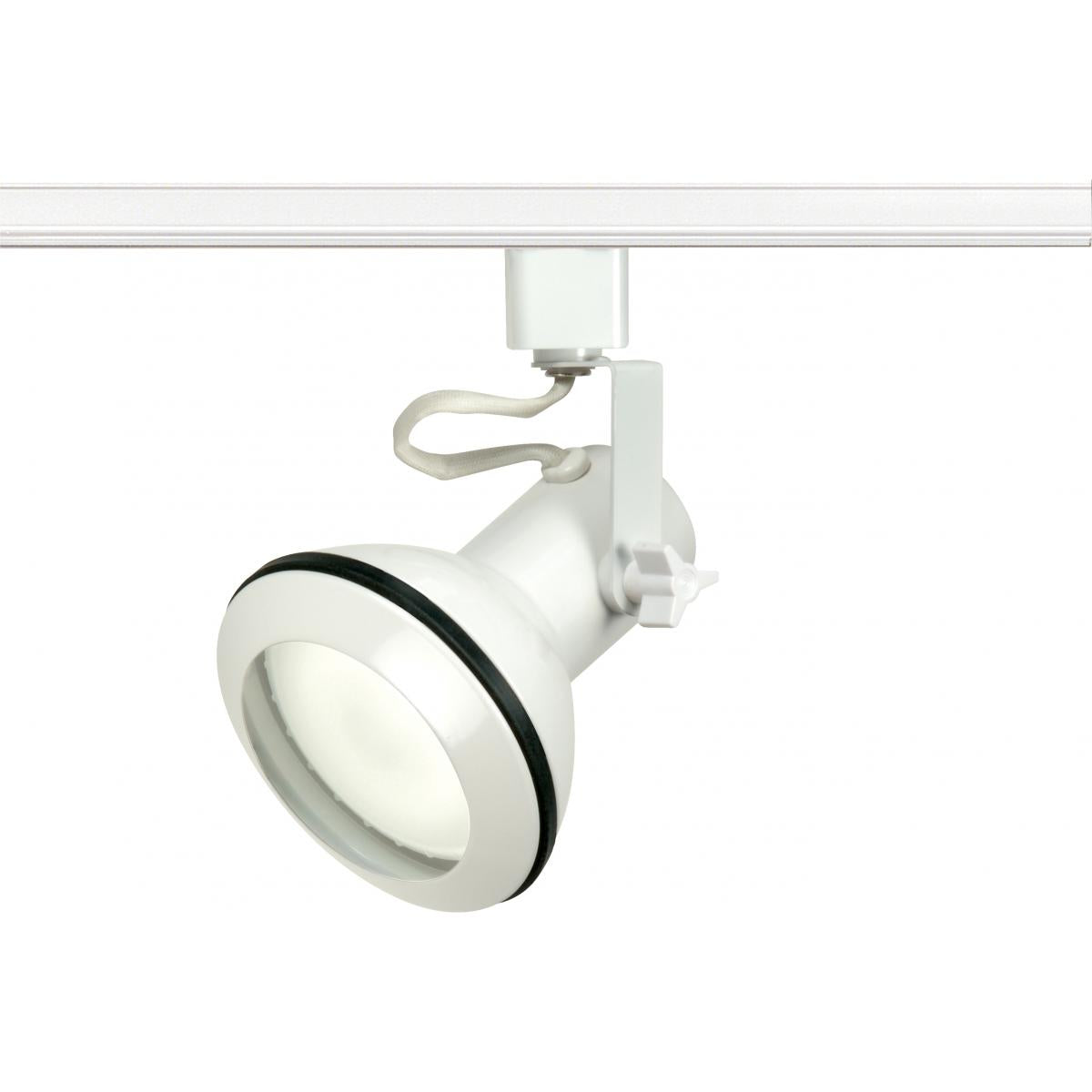 Satco TH332 1 Light - PAR30 (Short Neck) - Track Head - Euro Style - White Finish