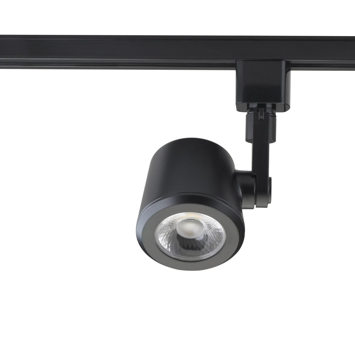 Satco TH454 1 Light - LED - 12W Track Head - Taper Back - Black - 36 Deg. Beam