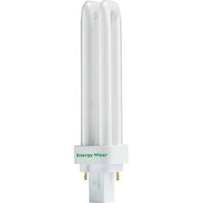 Replacement for Bulbrite 524156 CF26D841 26 Watt Quad Tube 2 Pin Cool White CFL Bulb G24D-3