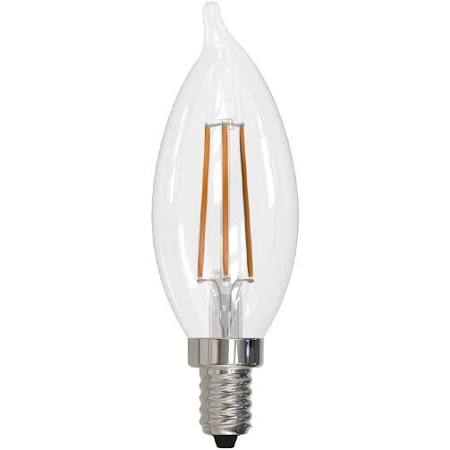 Replacement for Bulbrite 776628 LED5CA10/27K/FIL/E12/3 5W LED CA10 2700K Filament - NOW 776741