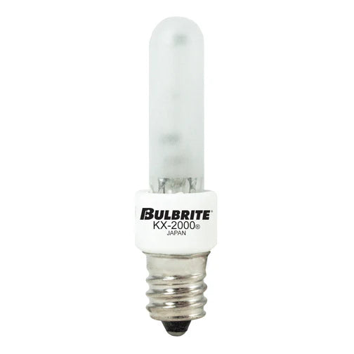 Bulbrite 473041 KX40FR/E12 Candelabra E12 Frosted 40-Watt T3 Xenon Light Bulb