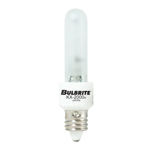 Bulbrite 473121 KX20FR/MC 20W Minican E11 FROST Xenon 120V