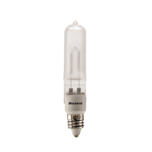 Bulbrite 610152 Q150FR/MC 150 Watt 120 Volt T4 Frosted Mini Candelabra Halogen